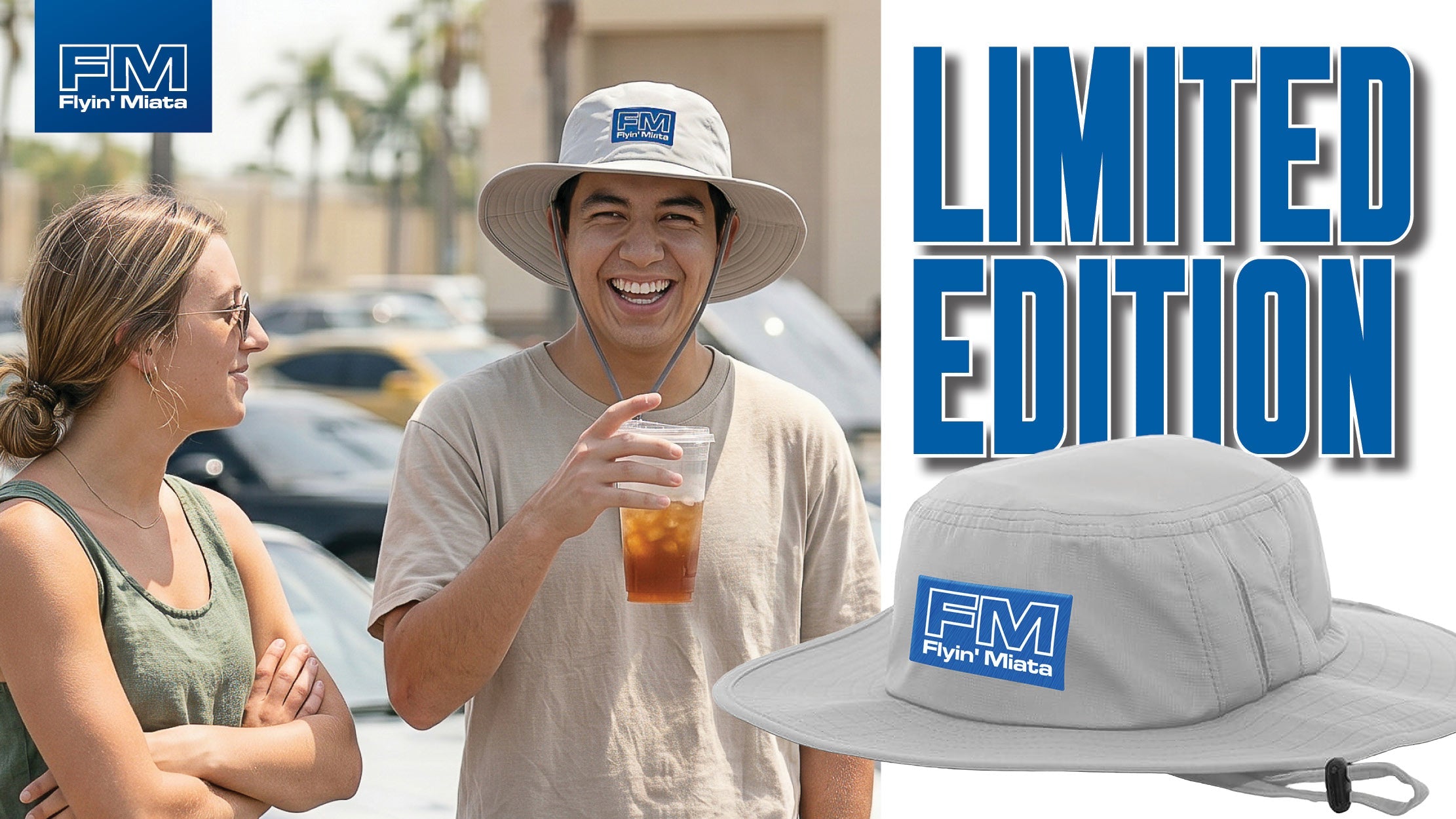 April Limited Edition: Wide Brim Autocross Hat! – Flyin' Miata