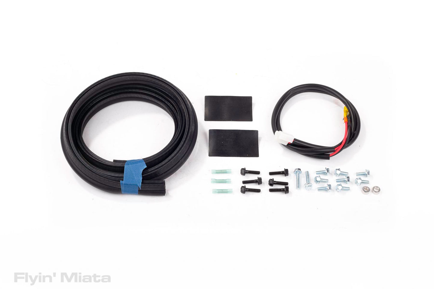 Stage 1 Flyin Miata airflow kit for crossflow radiator (1990-93)