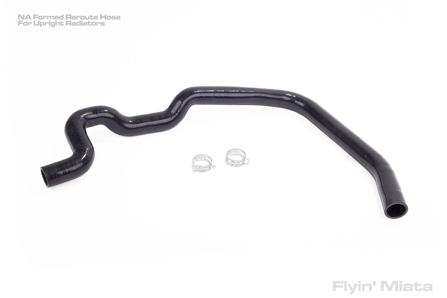 Custom formed reroute hose for NA