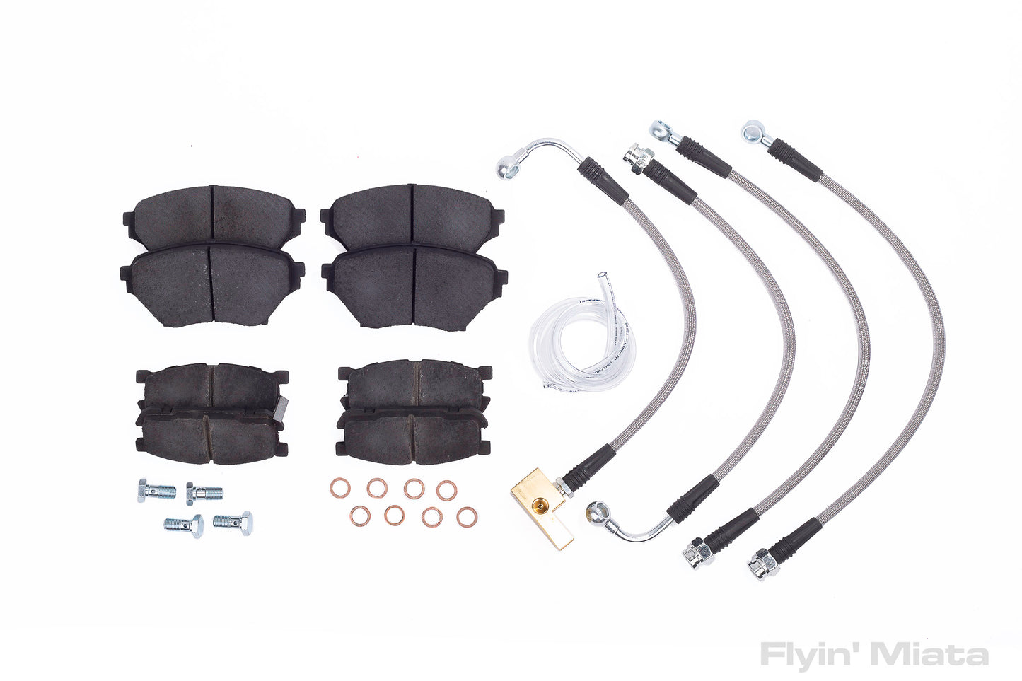 Pad / line / bleeder hose combo for 2001-05 Sport