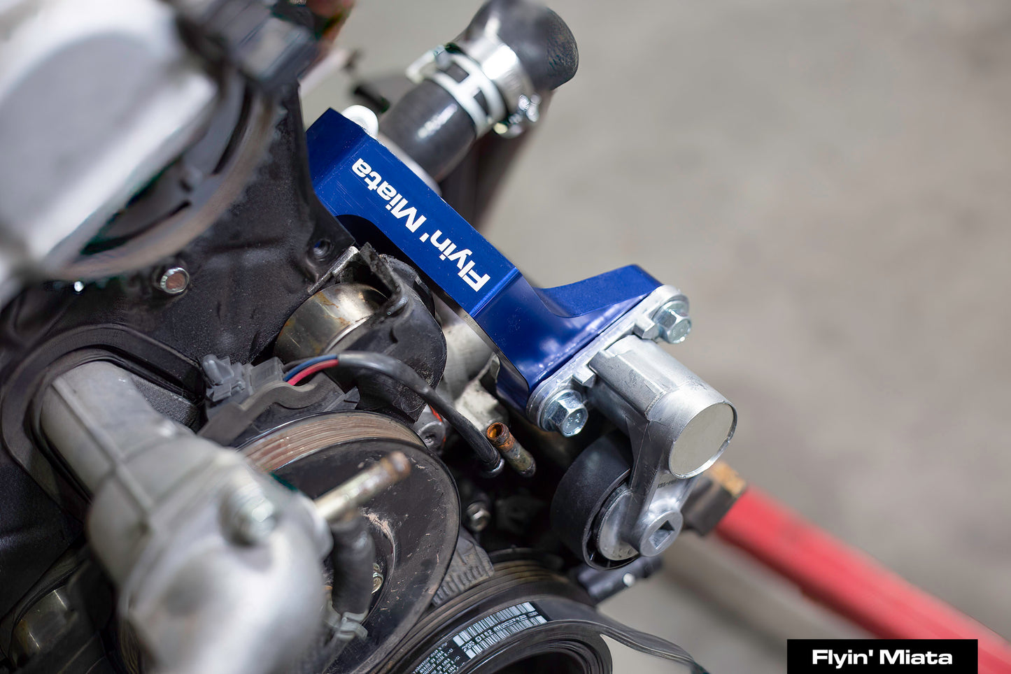 Power steering pump delete kit NA/NB