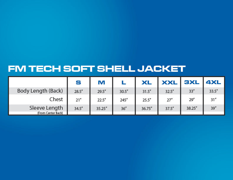 FM soft shell jacket - preorder