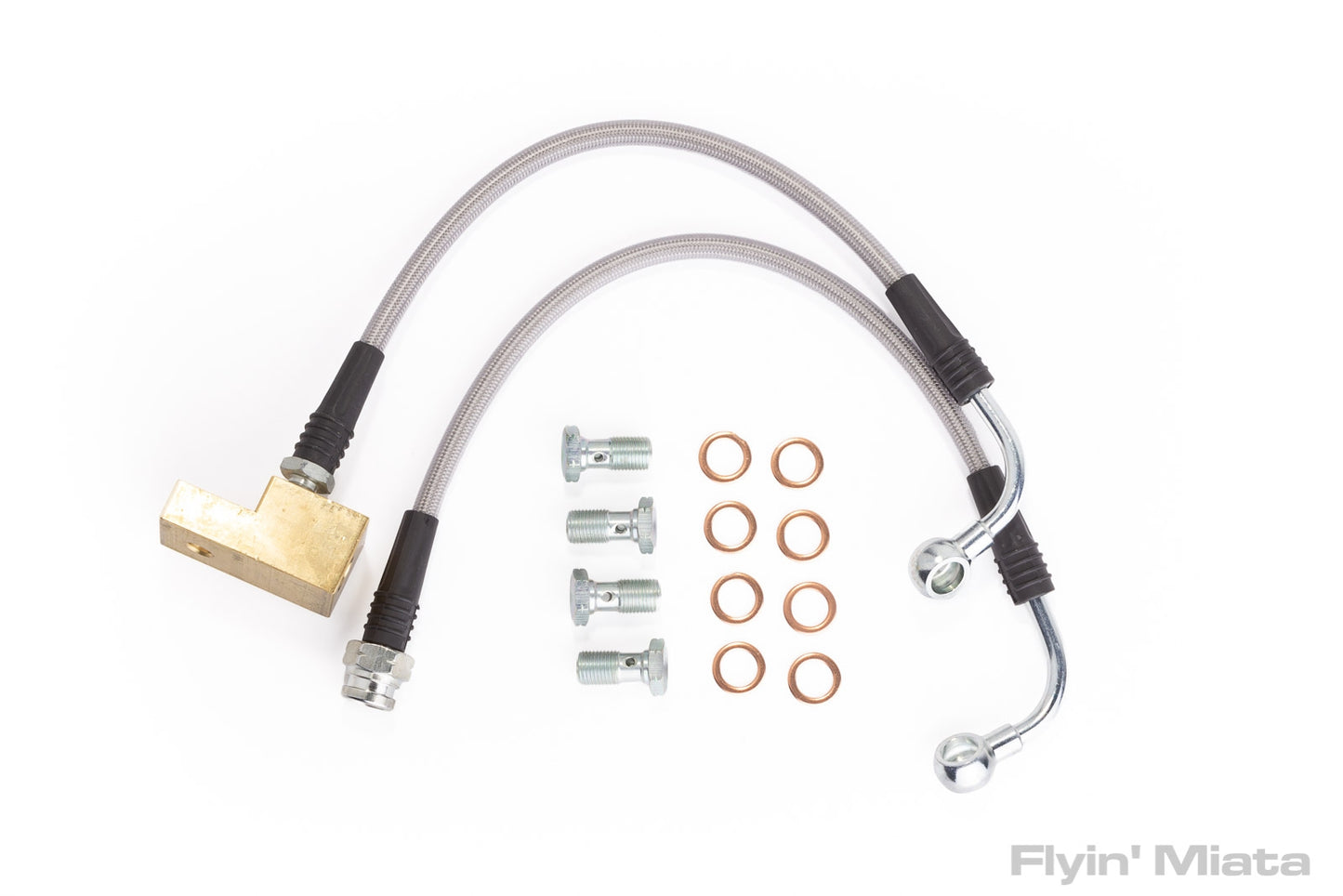 NA/NB Rear stainless steel brake line kit