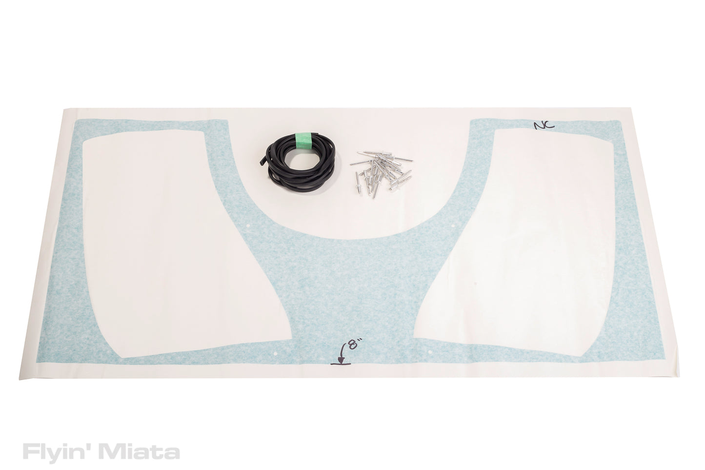 Singular Motorsports hood louvers for NC