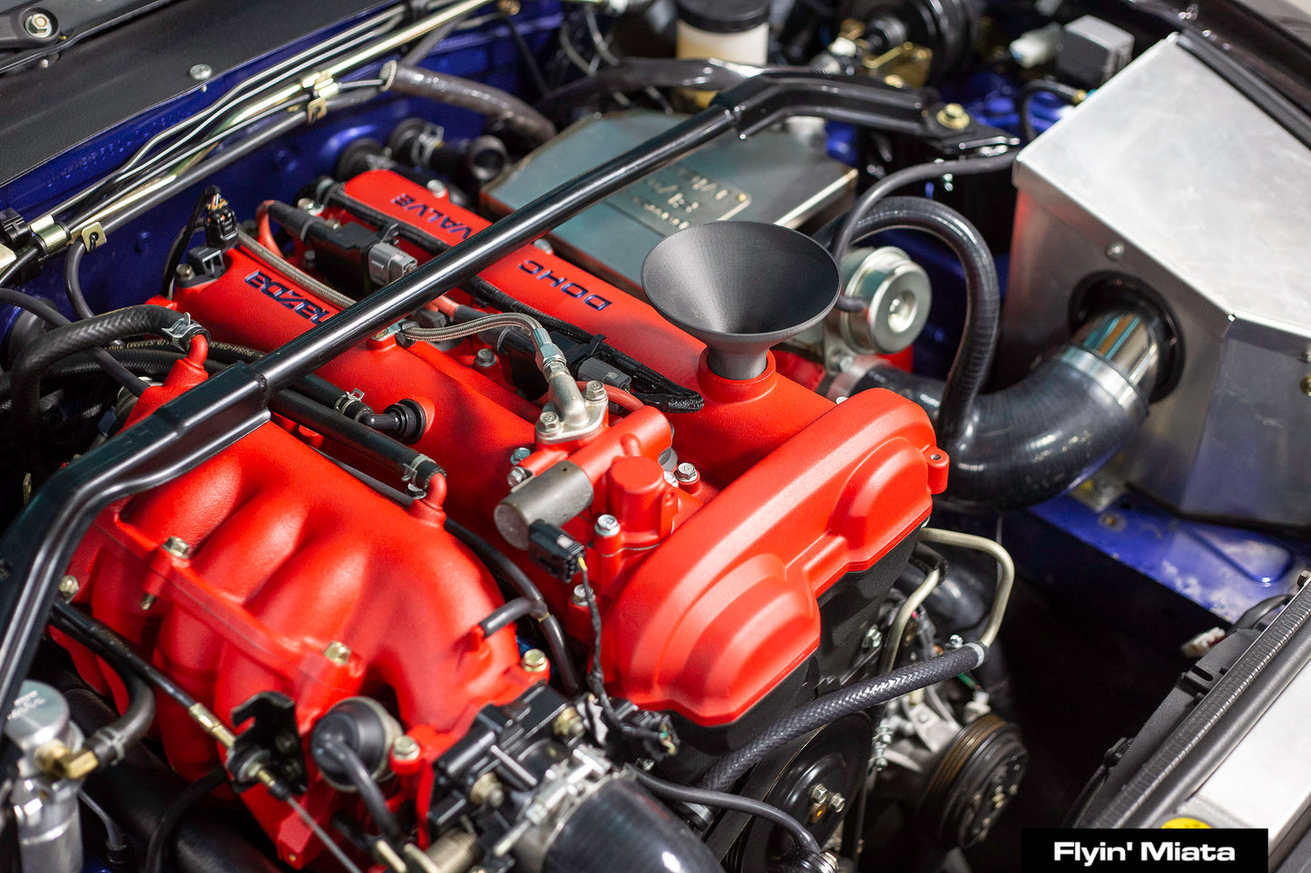 NA/NB thread-in oil funnel kit