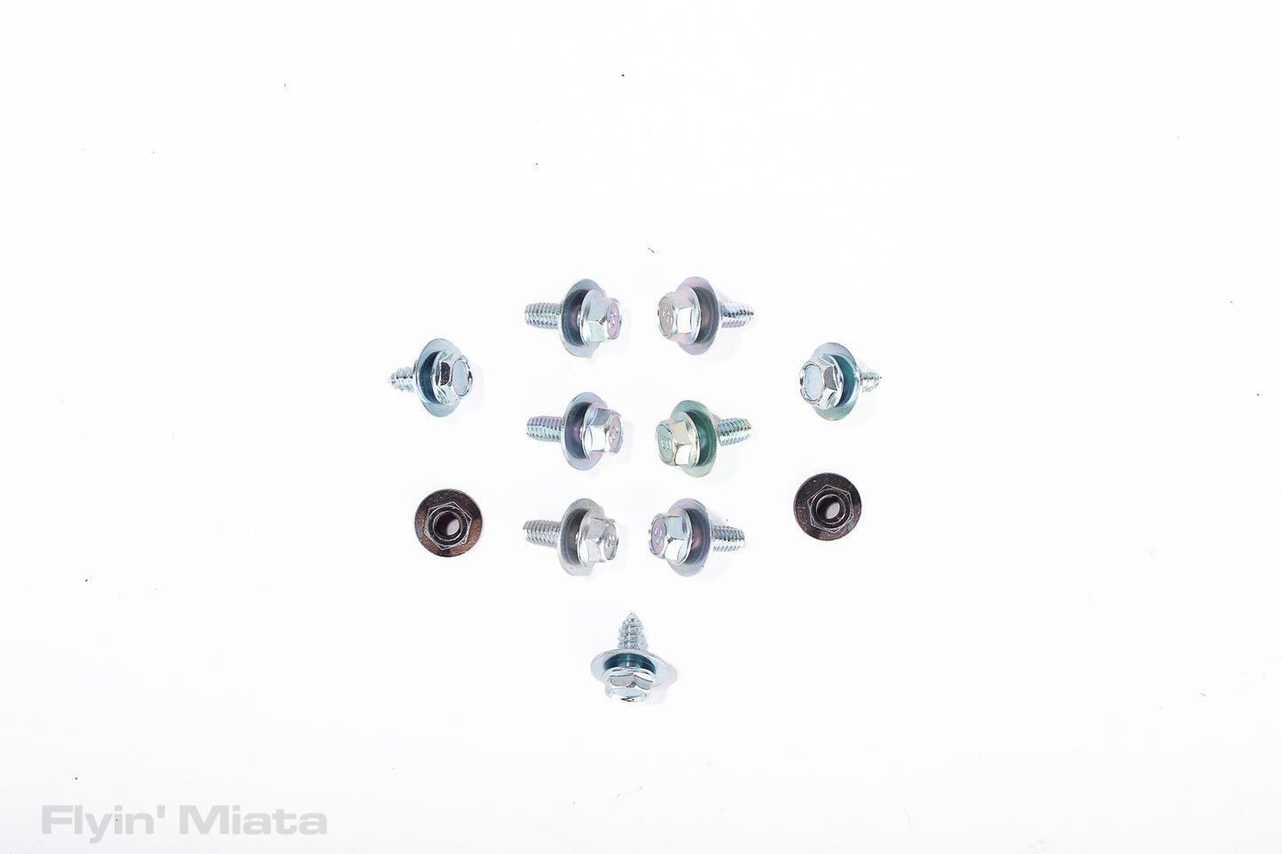 Mazda OE hardware kit for NA/NB undertray