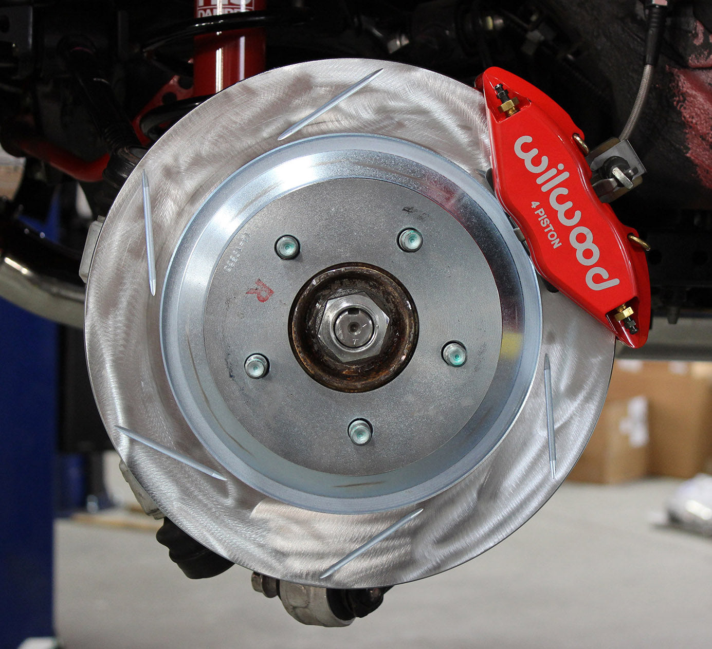 Flyin' Miata NC Little Big Brake Kit (rear only, red)
