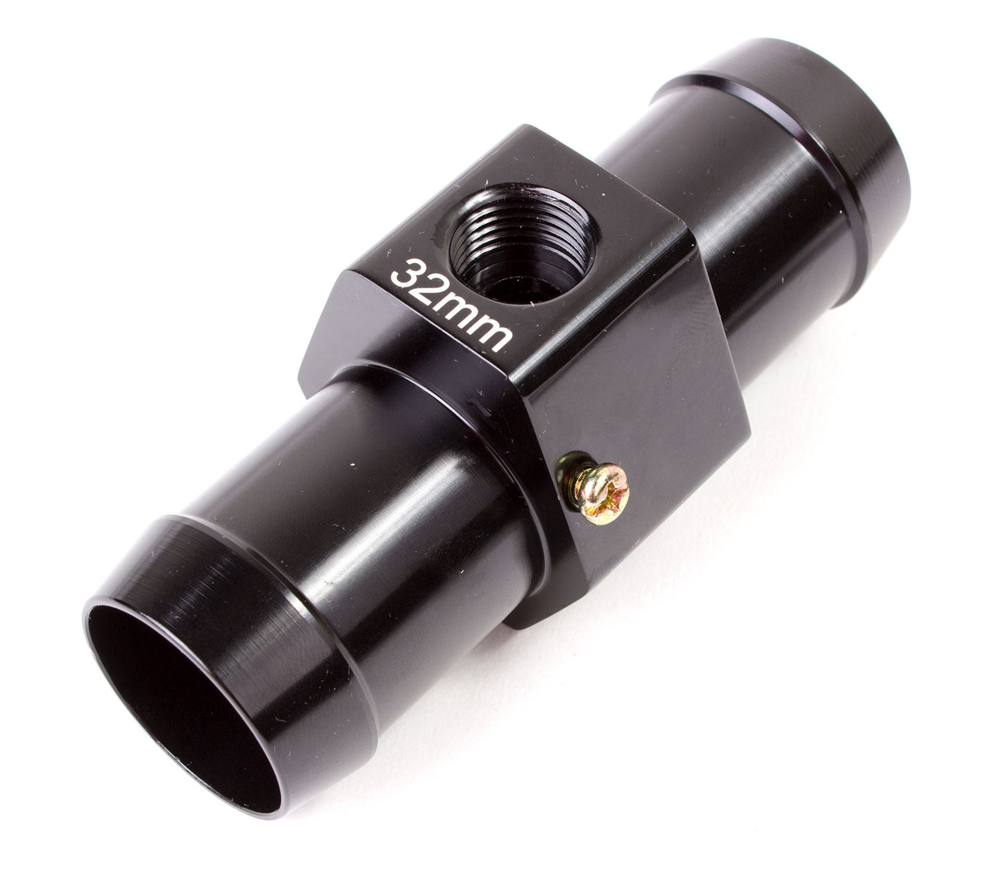 Hose splice with fan thermoswitch port