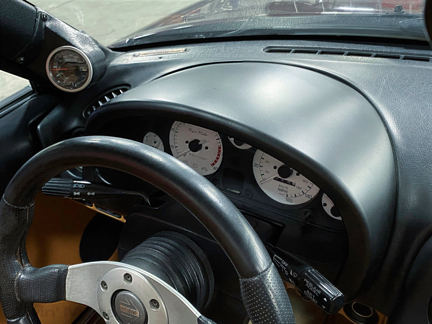 Reproduction gauge hood, 1994-1997