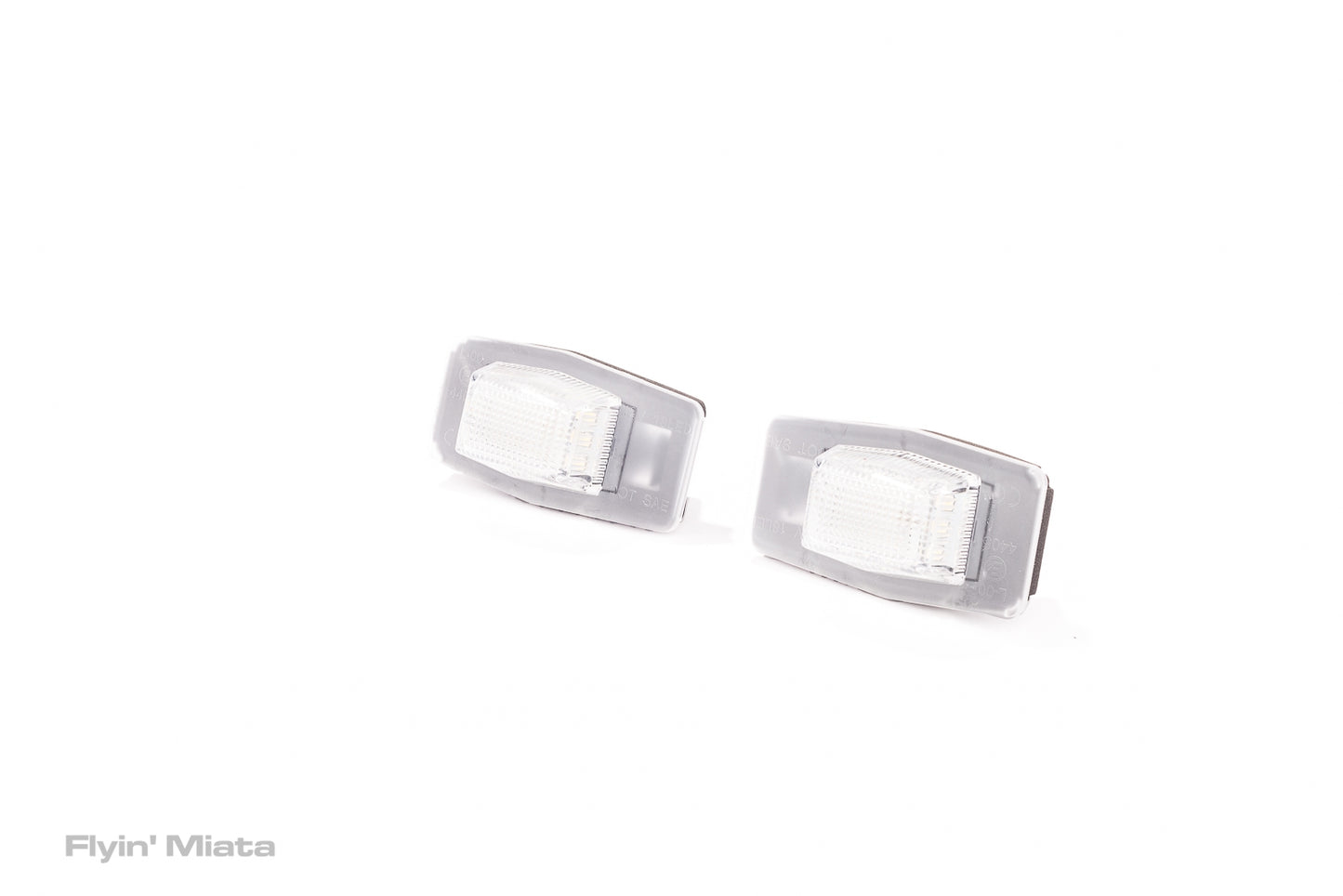 LED license plate lights and housing for NB