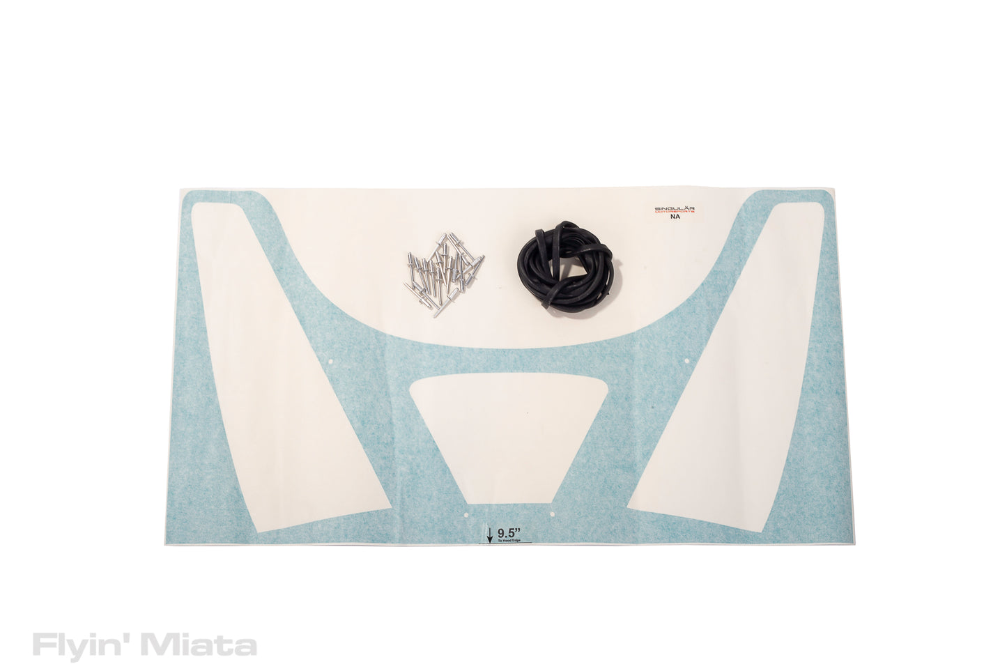 Singular Motorsports hood louvers for NA