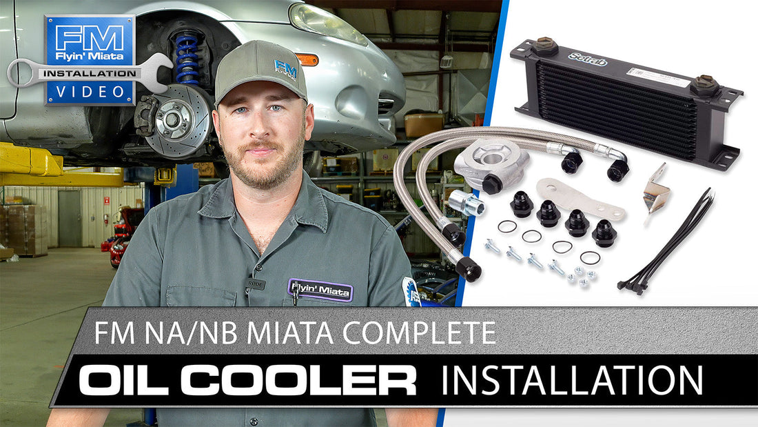 New Installation Video: NA/NB Oil Cooler Kit