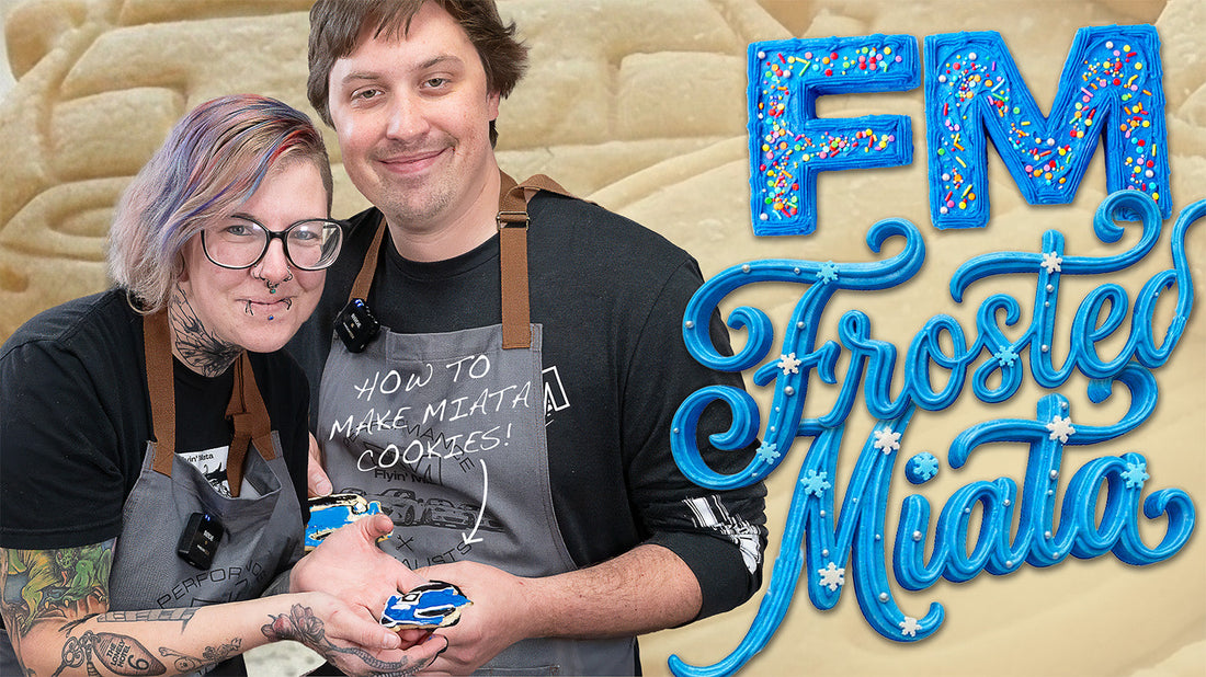 Miata Cookies from the Frosted Miata Kitchen!