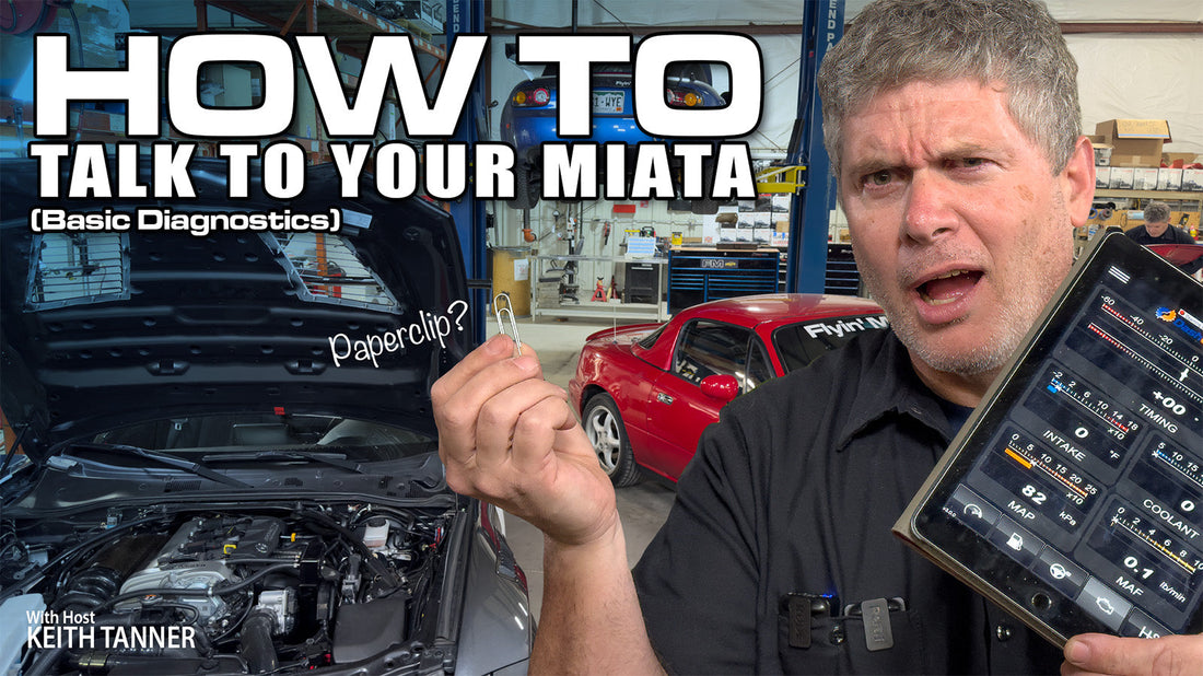 How to talk to your Miata! Basic diagnostics w Keith Tanner - 4K - FM live 2-7-25