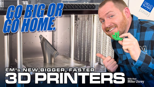 Upgraded 3D Printers at FM!  w Mike Usrey - 4K FM Live 1-23-25