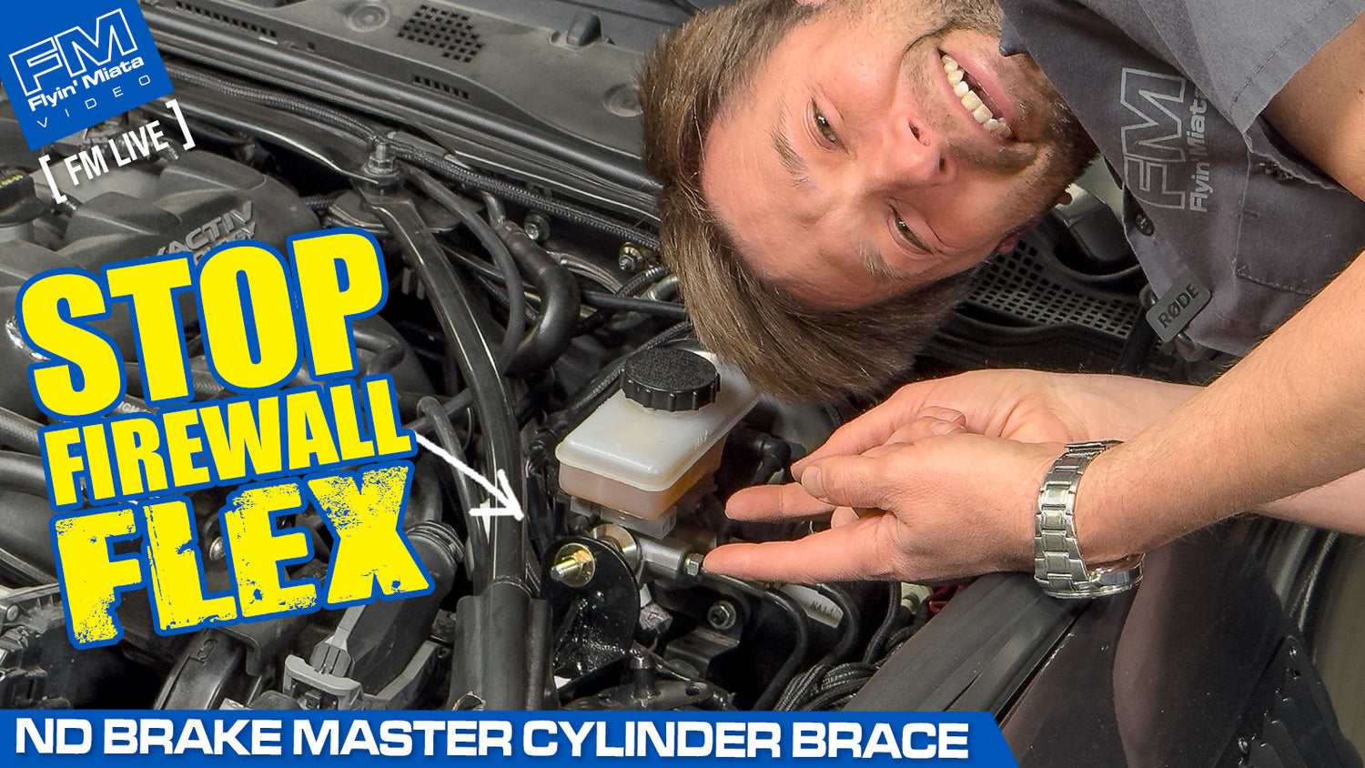 STOP Firewall FLEX! ND Brake Master Cylinder Brace 4K! FM Live 41