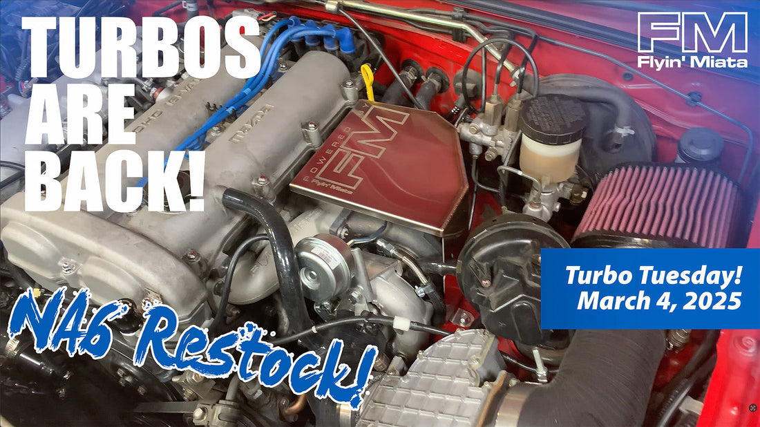 NA6 Turbos are finally here! – NA6 Turbo restock March 4, 2025