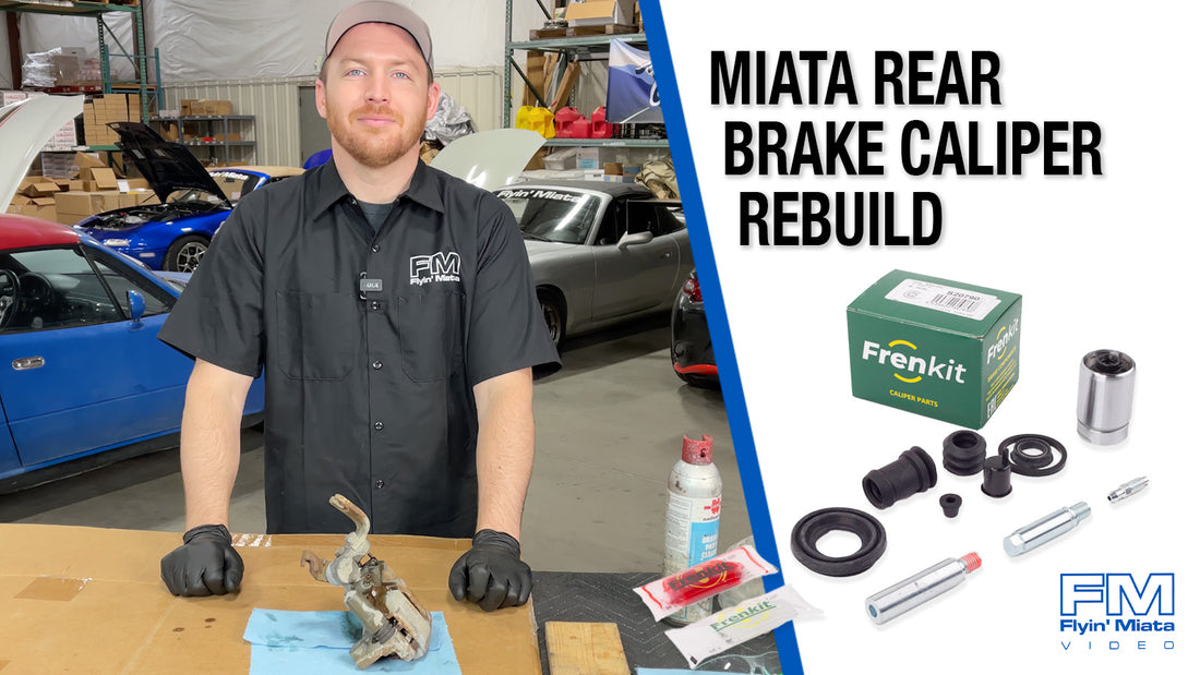 Step-by-step Miata Rear Brake Caliper Rebuild