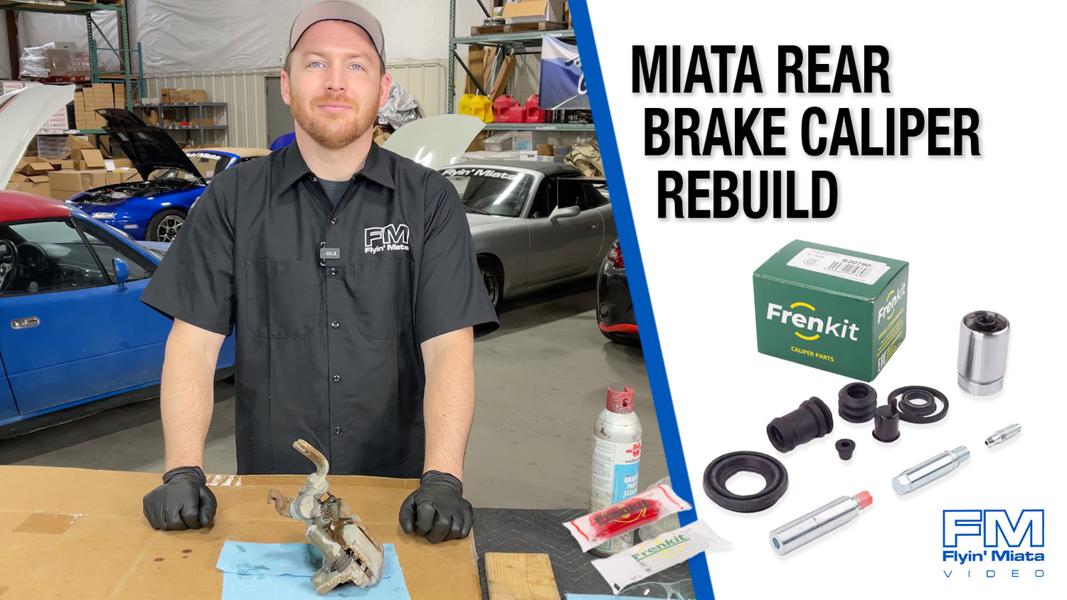 Stepbystep Miata Rear Brake Caliper Rebuild Flyin' Miata