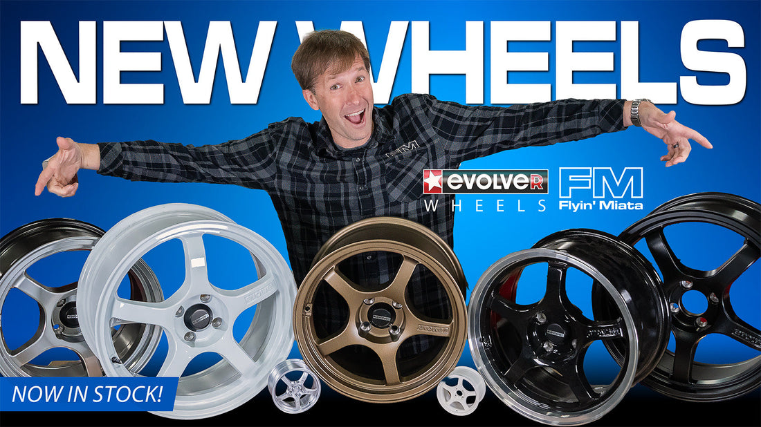 NEW Wheels available now! Check out our Evolver 5 spoke wheels