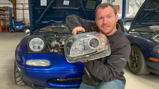 How To Properly Adjust Miata Headlights (FM Live)