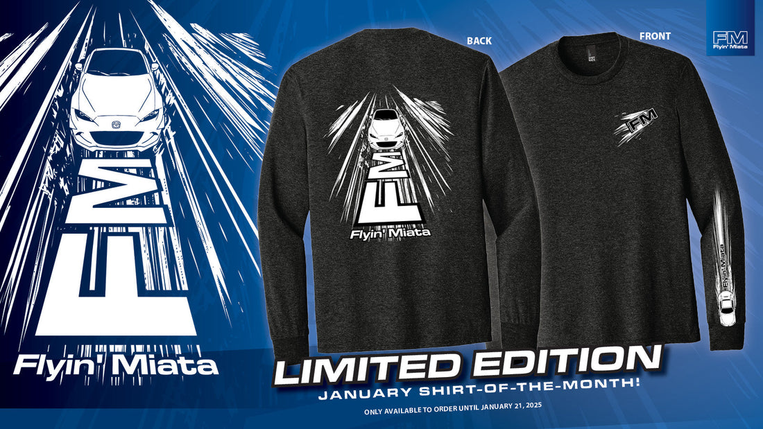 It's T-shirt Tuesday – Check out January's Shirt of the Month!