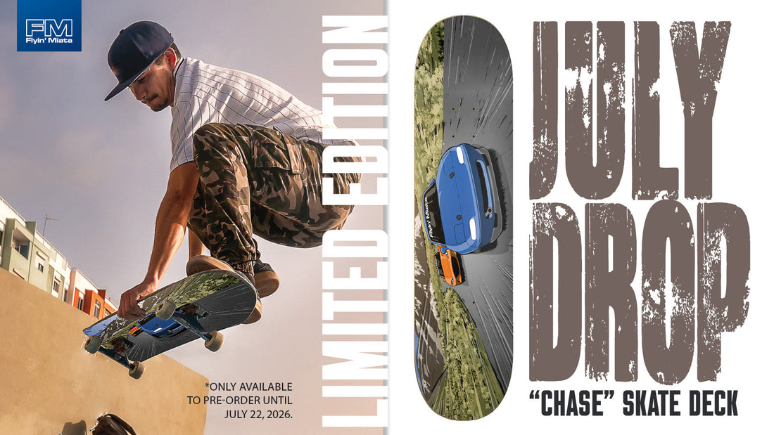 "The Chase" Skateboard Deck - Limited Edition Merch Drop!