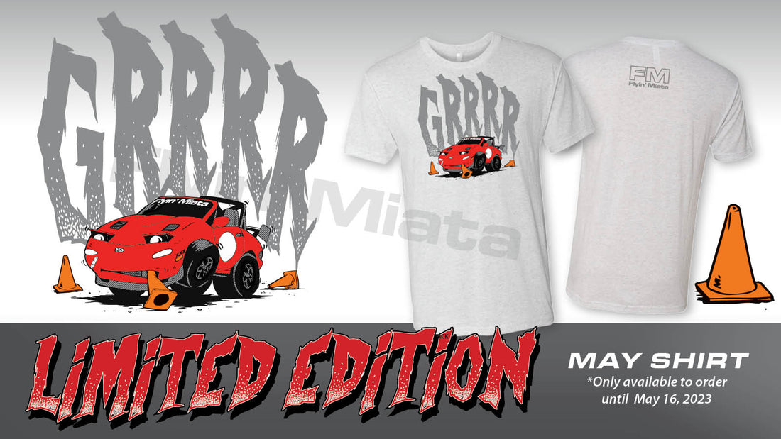 GRRR! Grab our May Limited Edition shirt before it's gone!