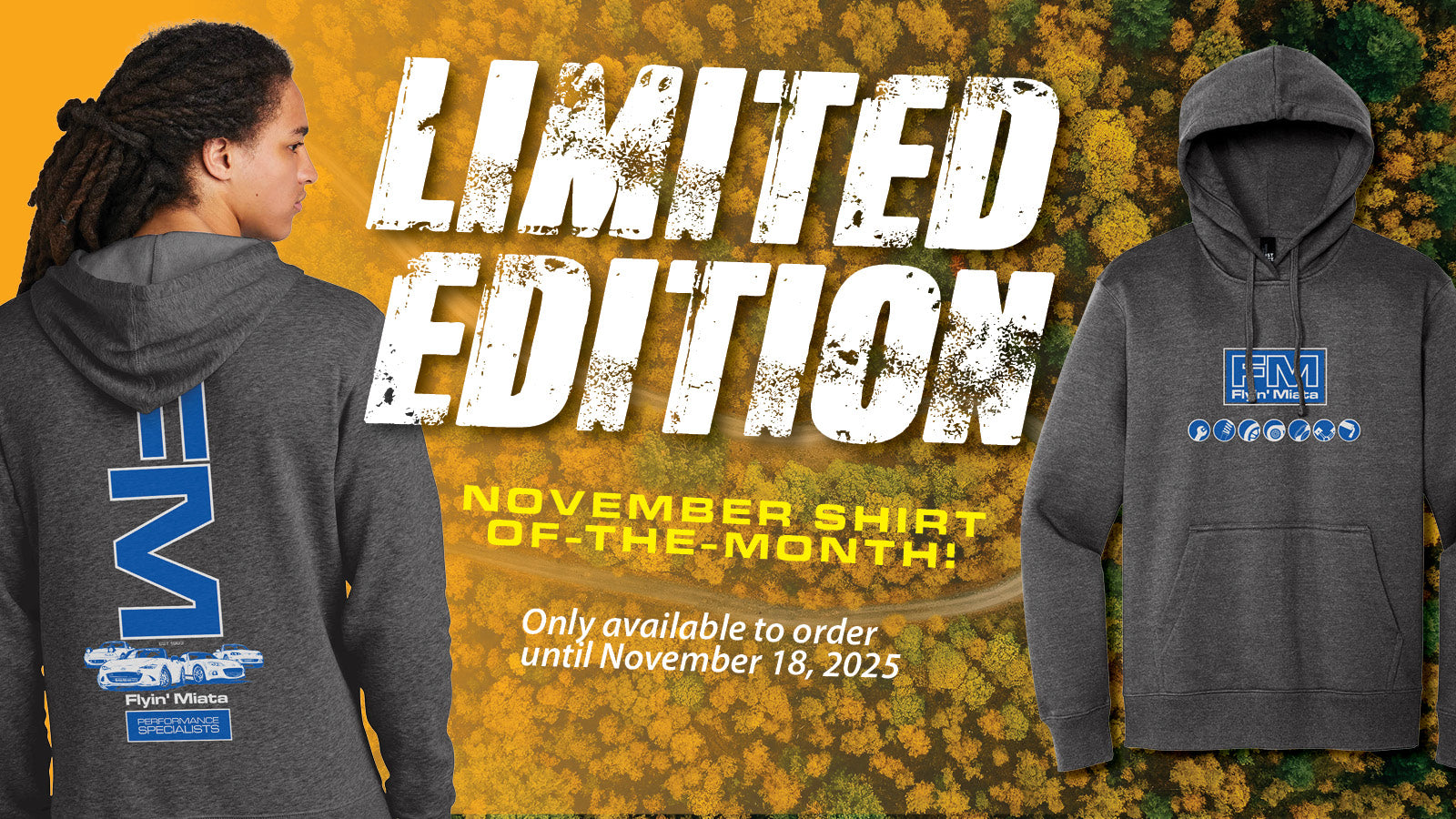Your New Favorite Hoodie! Limited Edition November shirt-of-the-month ...