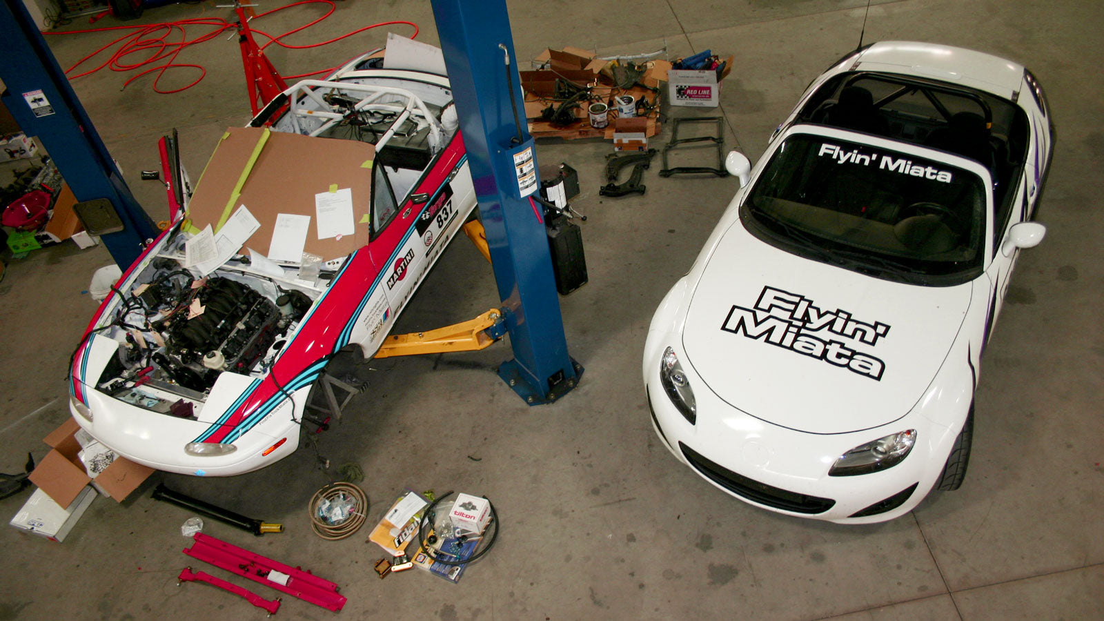 to the newest Flyin' Miata!