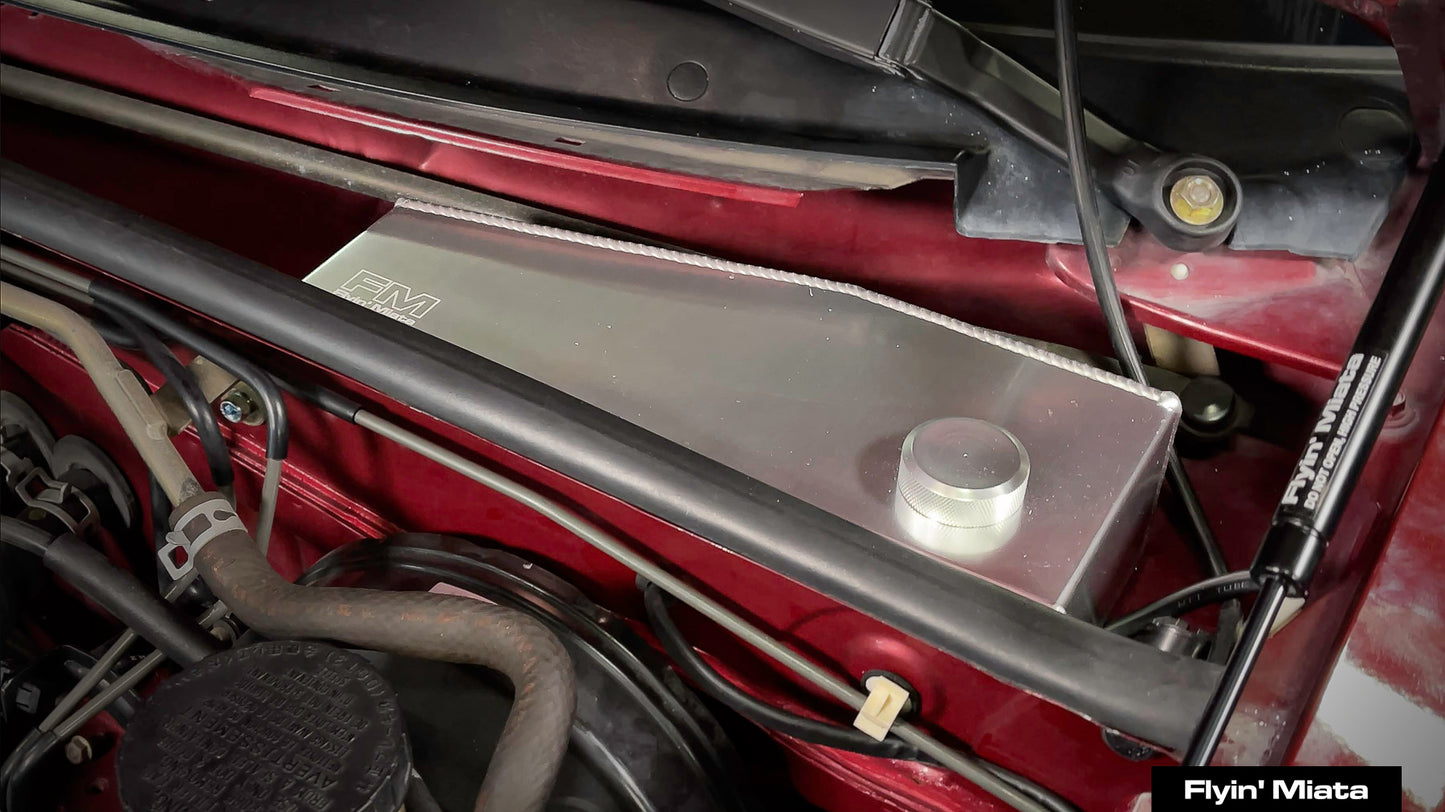 Aluminum Washer Bottle Relocation Kit