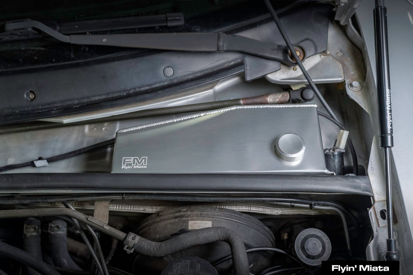 Aluminum Washer Bottle Relocation Kit