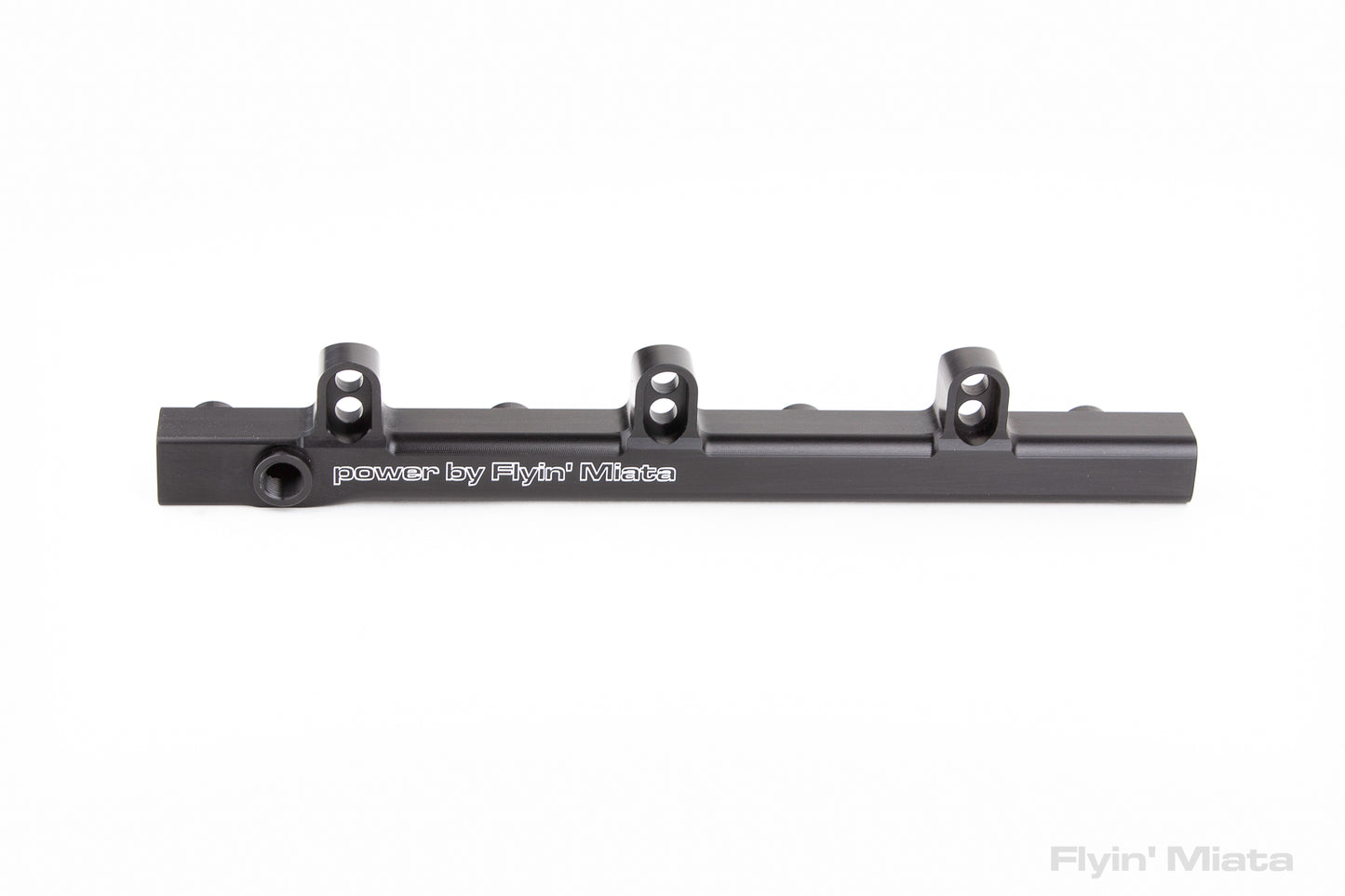 Flyin' Miata dual feed fuel rail with stainless steel feed lines for NB chassis