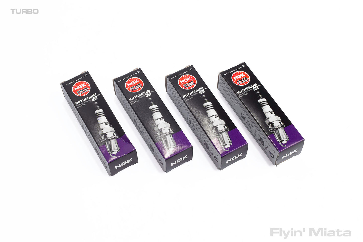 NGK Ruthenium spark plugs for NA/NB, set of four