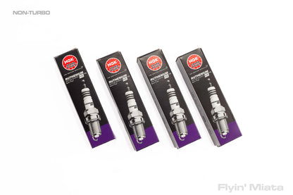NGK Ruthenium spark plugs for ND, set of four