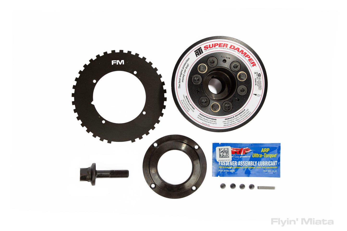 ATI Damper pulley kit with 36-2 trigger wheel