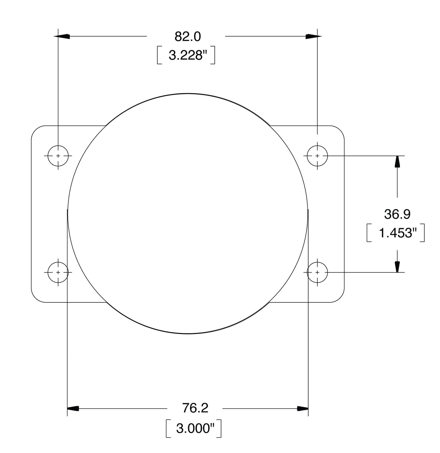 Air flow meter adapter for 1.6 Miatas
