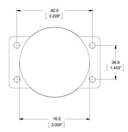 Air flow meter adapter for 1.6 Miatas