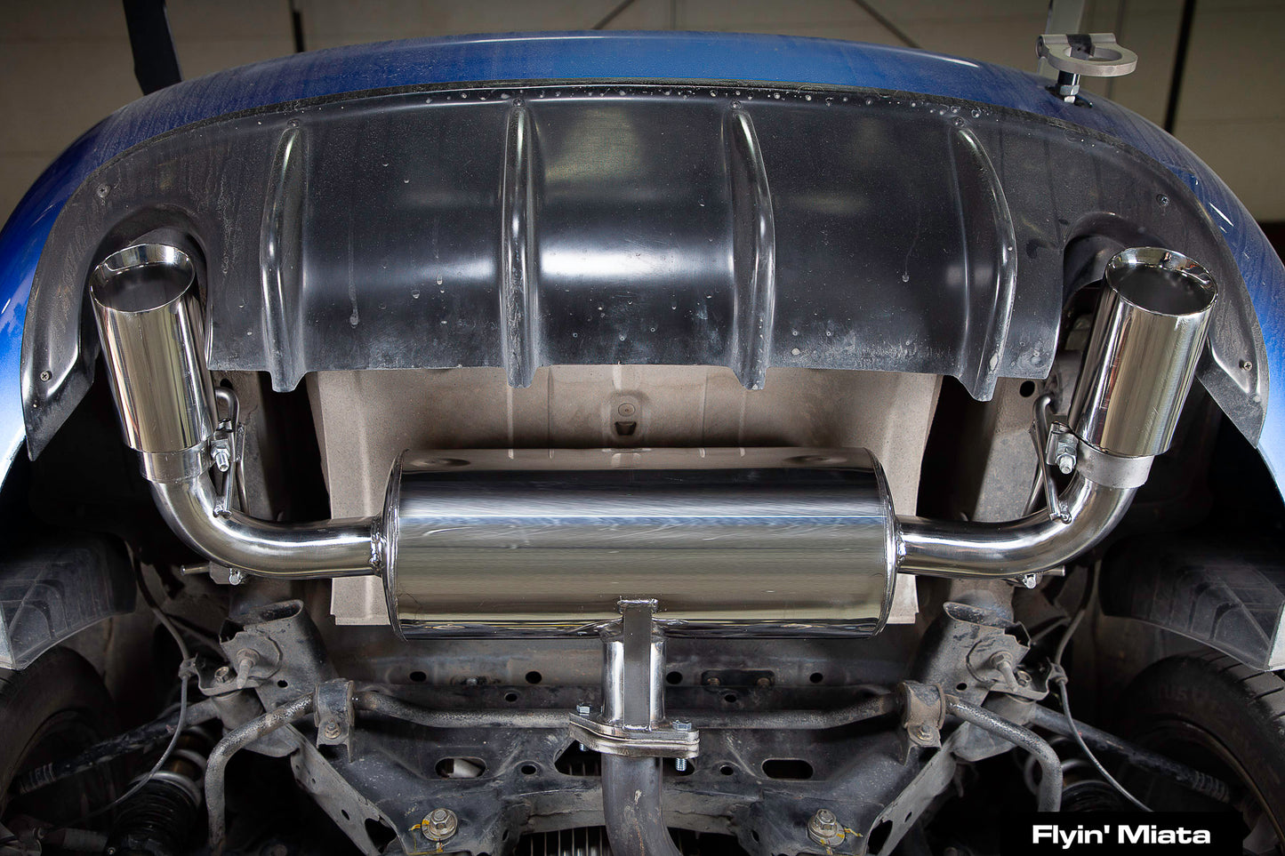 NC Flyin' Miata dual exhaust