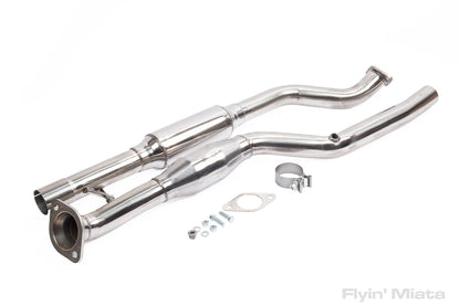 NC Flyin' Miata midpipe with catalytic converter