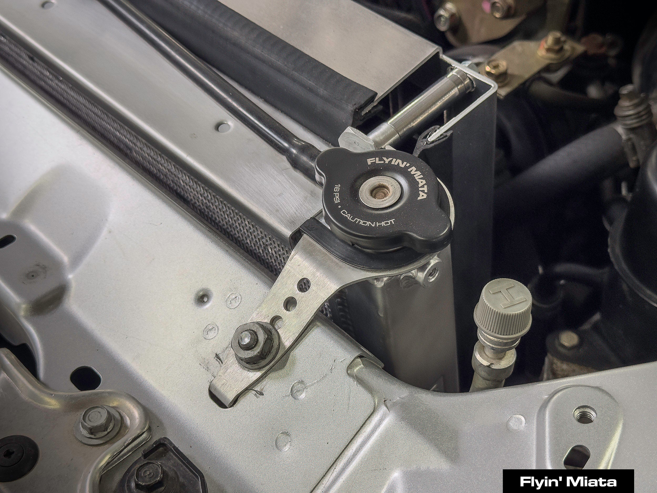 RGR Engineering NB radiator bracket kit – Flyin' Miata