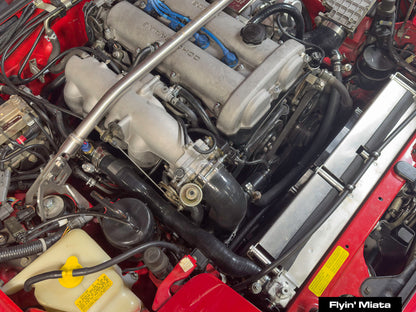 Flyin Miata coolant reroute