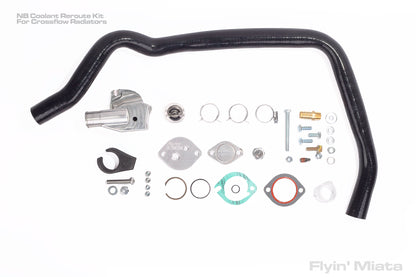Flyin Miata coolant reroute