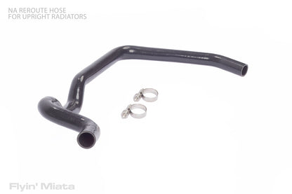 Custom formed reroute hose for NA