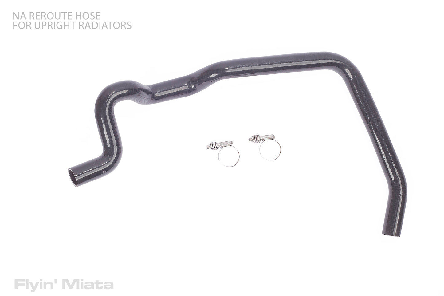 Custom formed reroute hose for NA