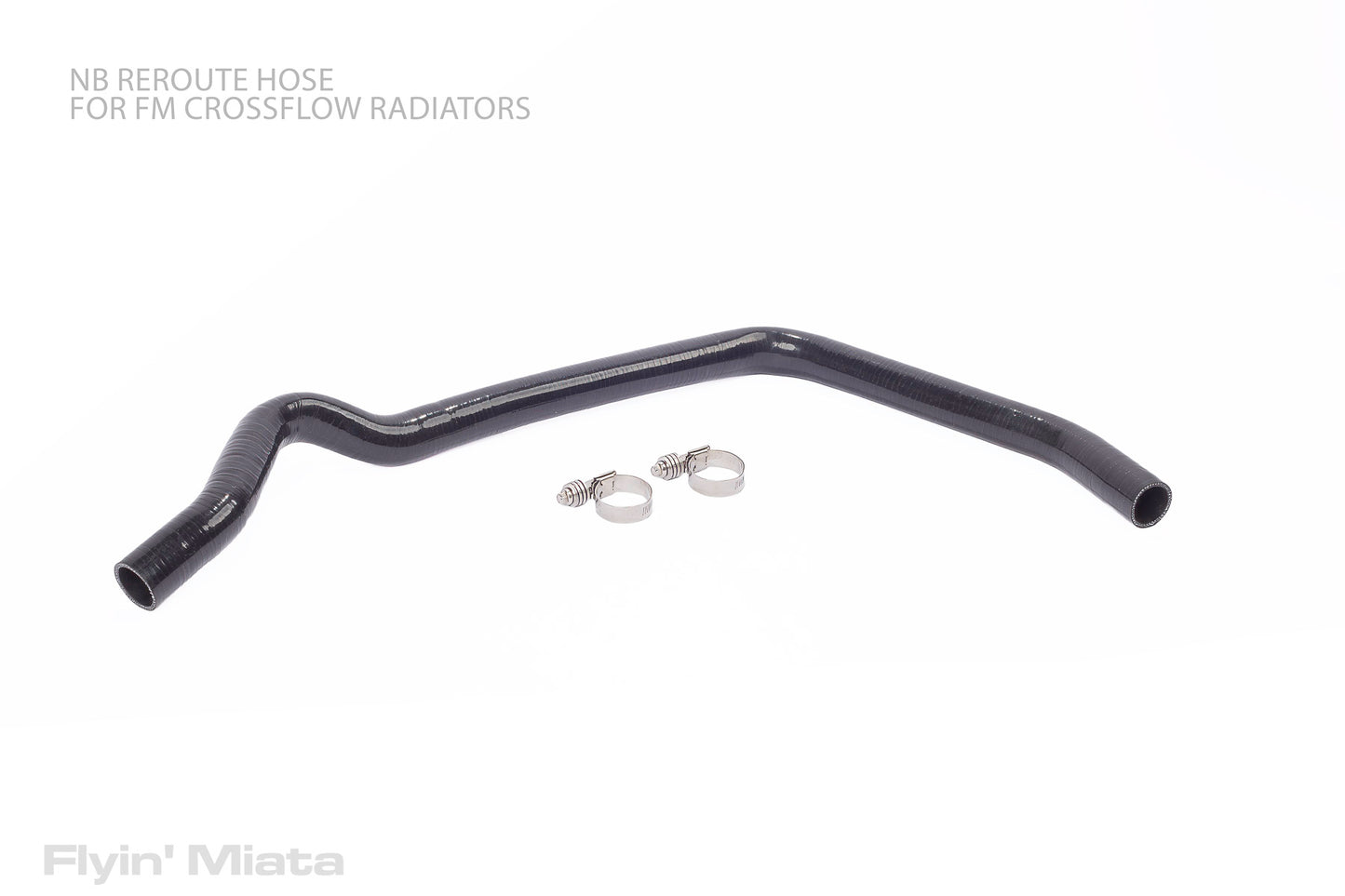 Custom formed reroute hose for NB