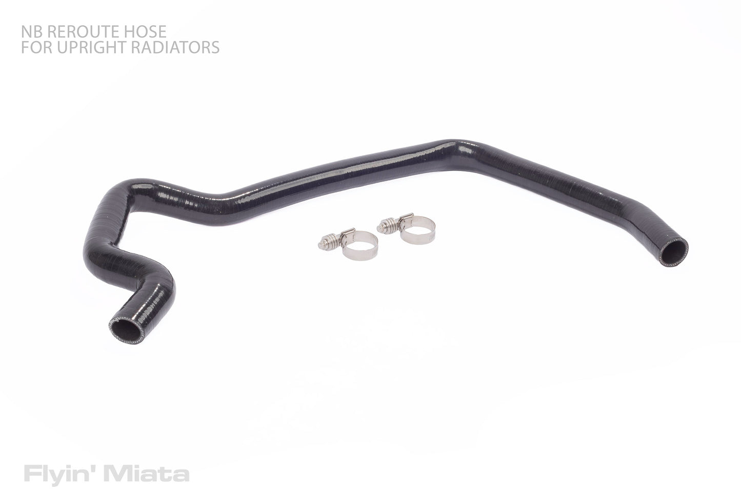 Custom formed reroute hose for NB