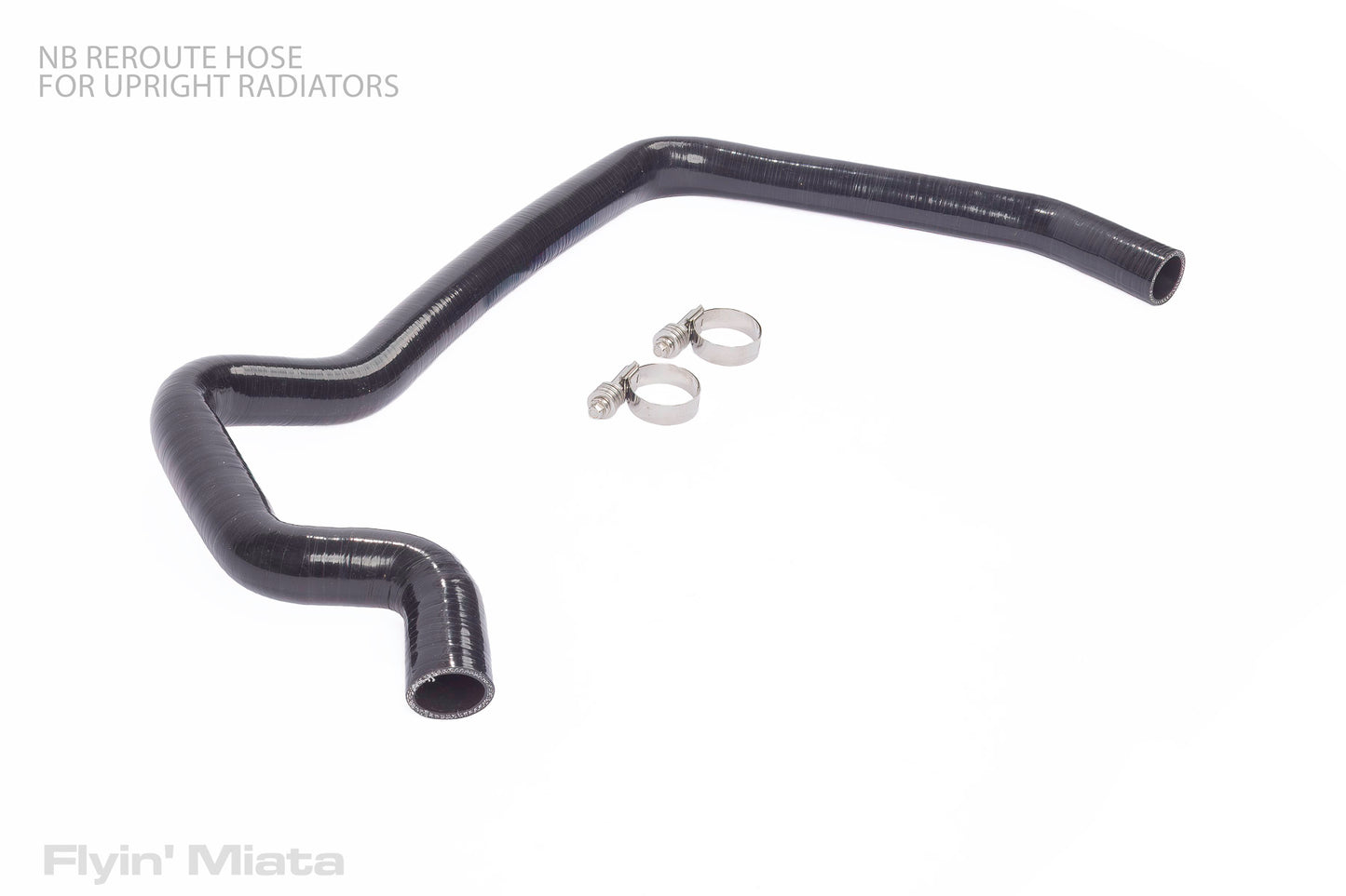 Custom formed reroute hose for NB