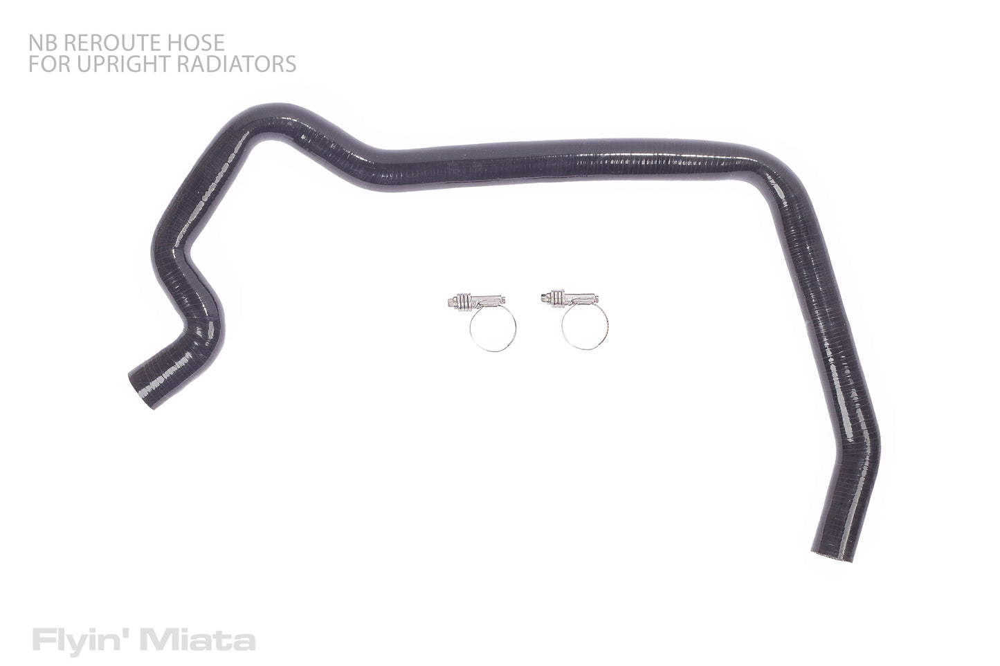 Custom formed reroute hose for NB