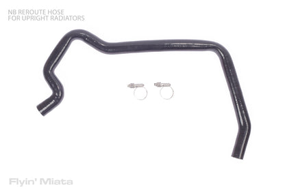 Custom formed reroute hose for NB